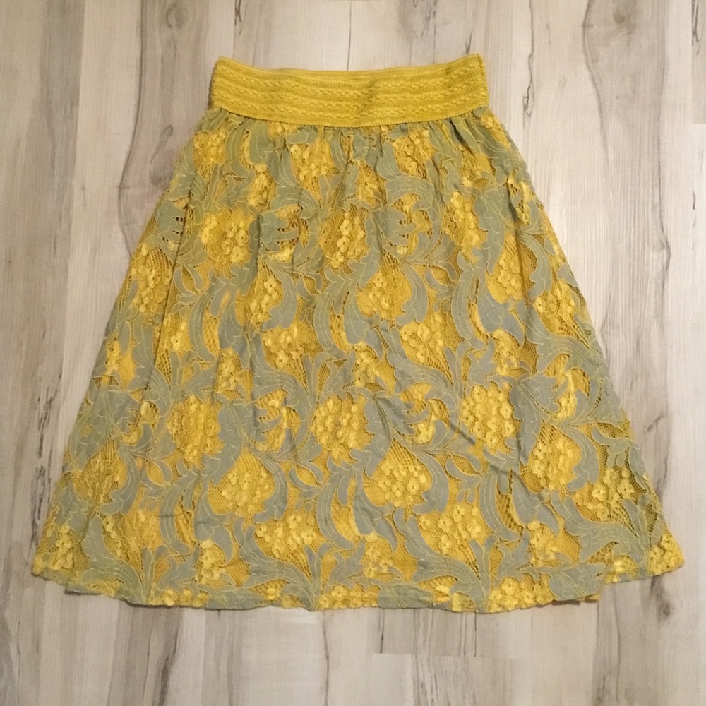 Crochet Lace Skirt